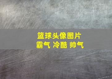 篮球头像图片 霸气 冷酷 帅气